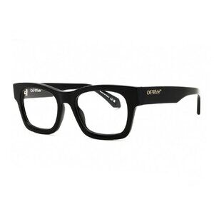 NEW OFF-WHITE EYEGLASSES BLACK UNISEX EYEWEAR OFF-WHITE OERJ078 STYLE 78 1300